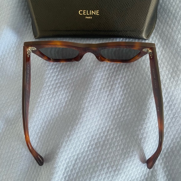 Celine Cat-Eye 50mm Tortoise Sunglasses - Picture 11 of 13